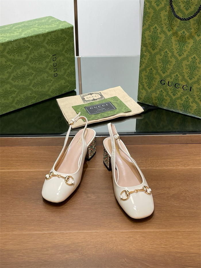 GUCCI 구찌 여성용 샌들 (굽높이5.5CM) G86642-2 2024/신상 2COLOR