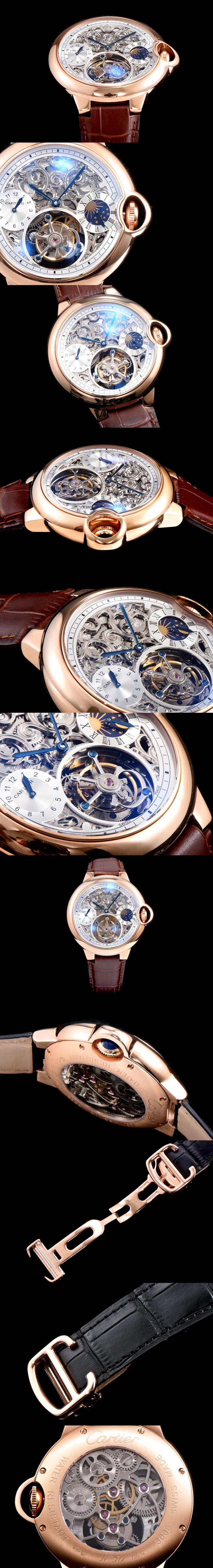 [Cartier]까르띠에 발롱블루 투어빌론-14 W6920081