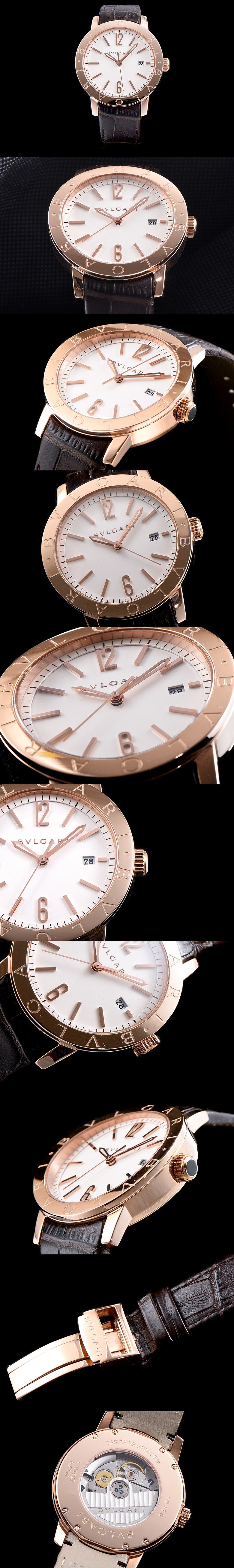 [Bulgari]불가리 솔로템포-6 101869 BBP39WGLD