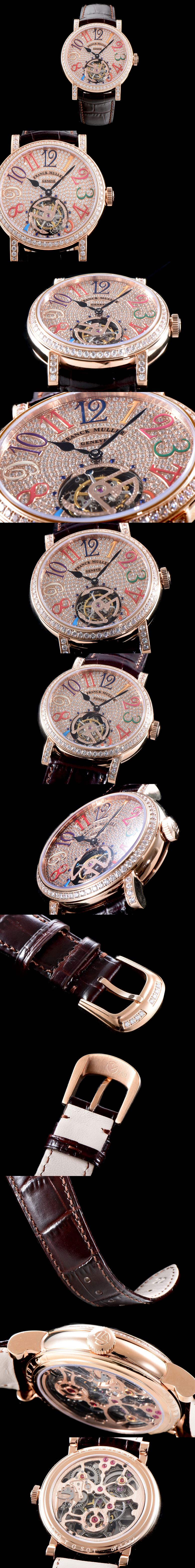 [FRANCK MULLER]프랭크뮬러 론드 투어빌론-1 7002 T COL DRM D