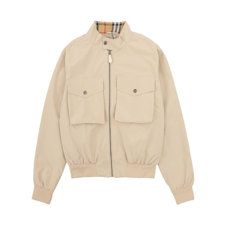 BURBERRY 버버리 플랩 포켓 코튼 자켓