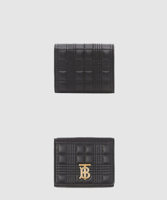 버버리 퀼팅 레더 스몰 롤라 반지갑 80492801